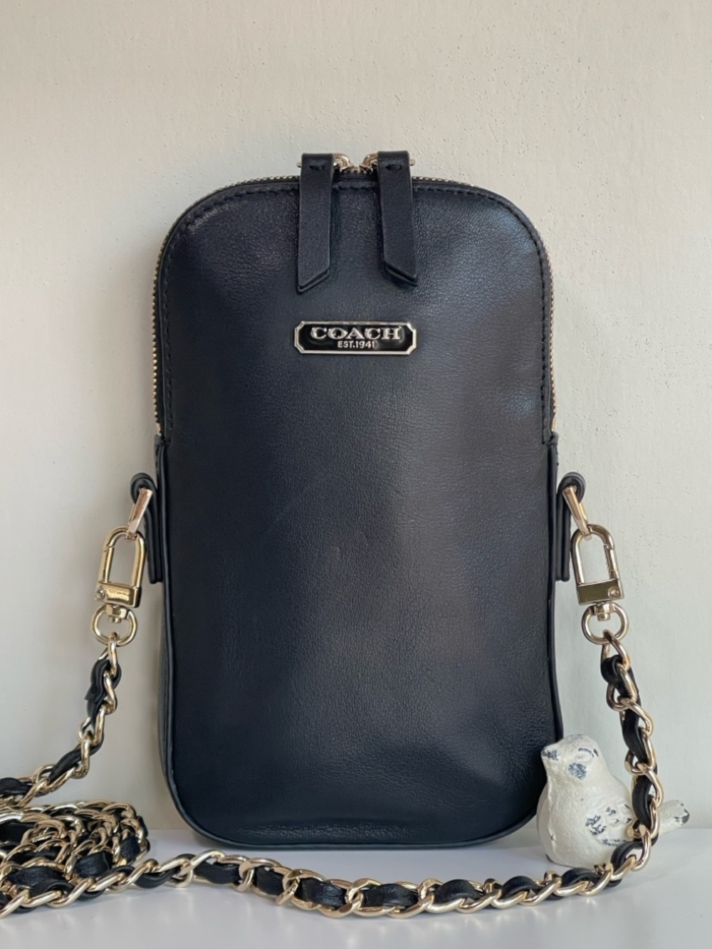 Mark & Graham Leather Phone Crossbody